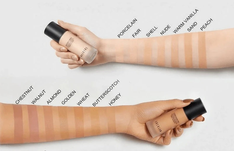 BASE LIQUIDA  LONG LASTING BREATHABLE MATTE FOUNDATION SHEGLAM