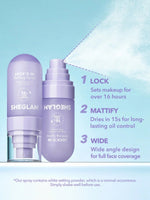 LOCK'D IN SETTING SPRAY SHEGLAM