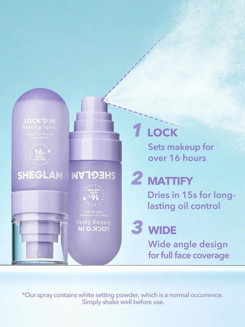 LOCK'D IN SETTING SPRAY SHEGLAM