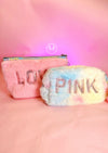 COSMETIQUERA PELUCHE PINK/ LOVE