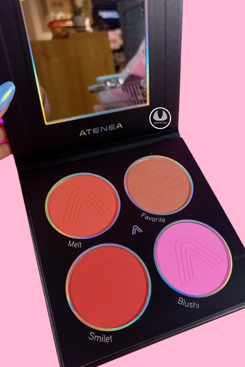 RUBORES EN PALETA X 4 GLAMBLACK ATENEA