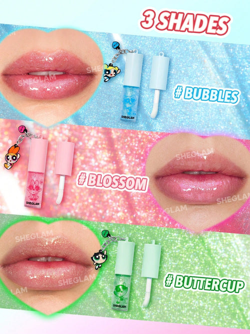 THE POWERPUFF GIRLS X SHEGLAM LIP GLOSS