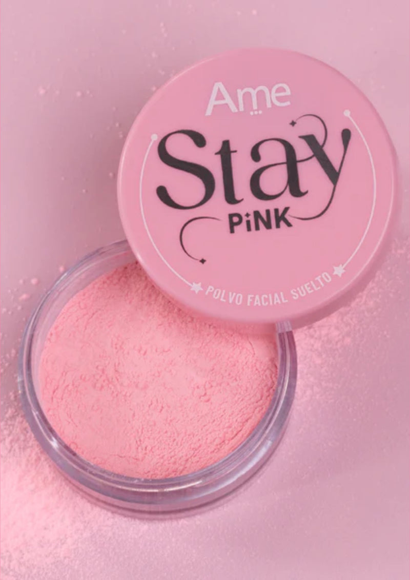 POLVO SUELTO ROSADO STAY PINK AME