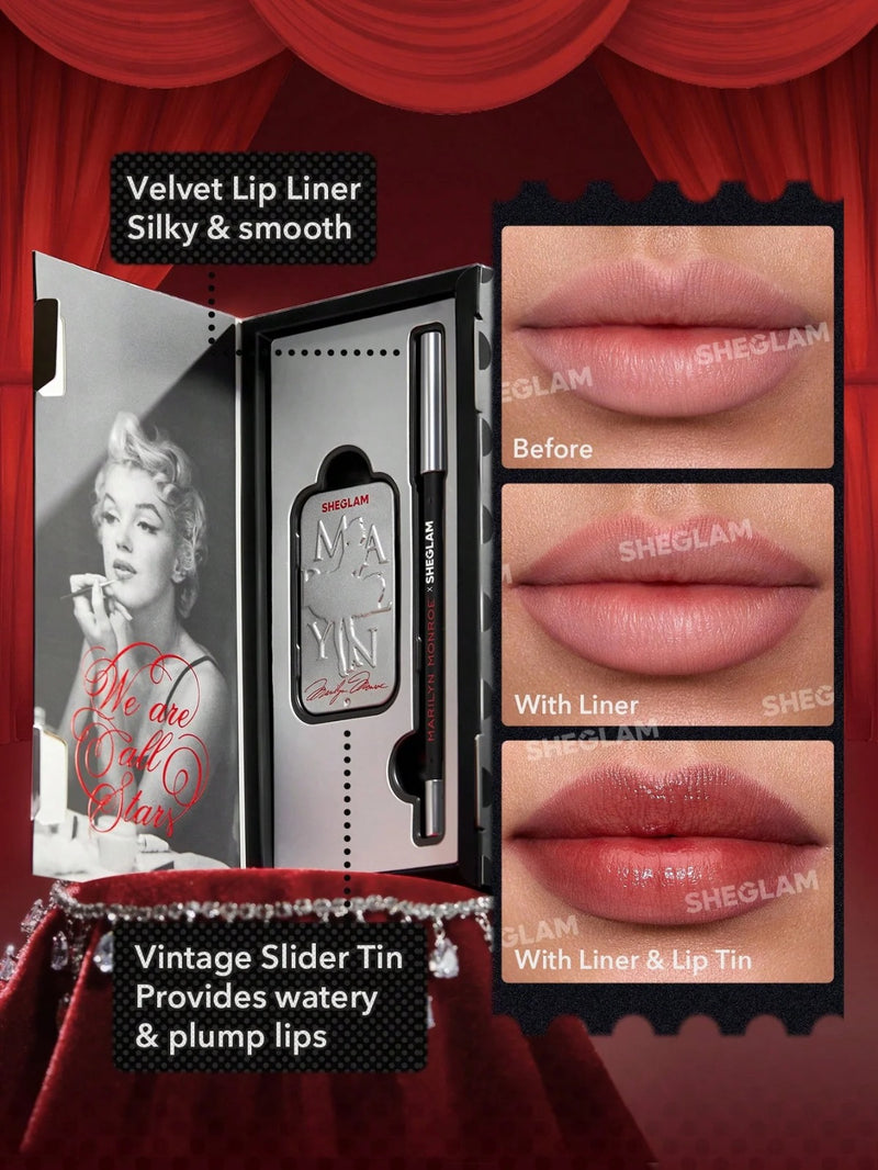 MARILYN MONROE X SHEGLAM VINTAGE LIP DUO SHEGLAM