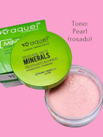 Polvo suelto traslúcido mate minerals con avena y trigo RAQUEL