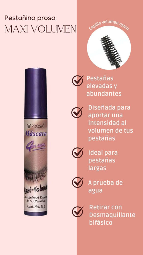 PESTAÑINA PROSA MAXI VOLUMEN