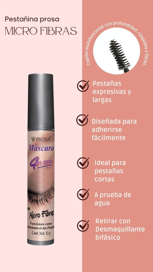 PESTAÑINA PROSA MICRO FIBRAS